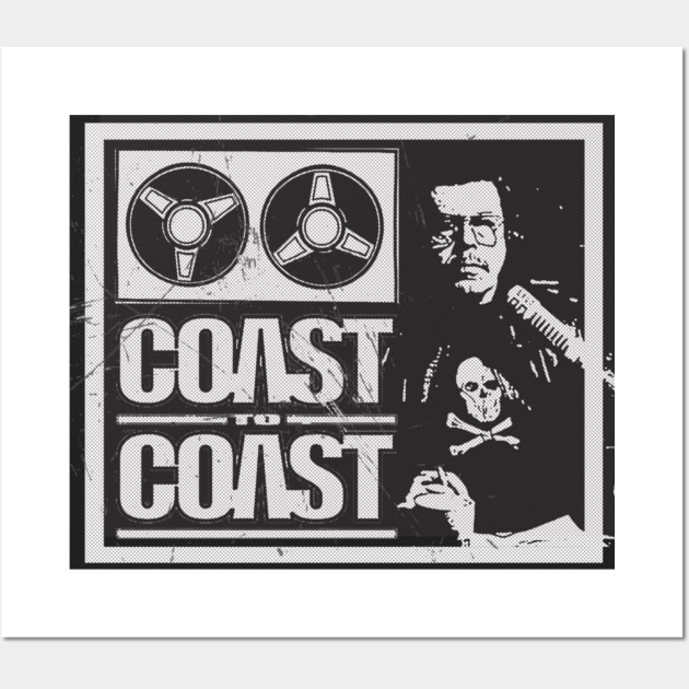 Coast to Coast - Art Bell Fan Art Wall Art by elevens.design